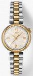 Tissot Desir Two-Toned 28mm Ladies White Mother of Pearl Dial