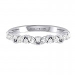 14K WHITE GOLD DIAMOND STACKABLE BAND