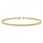 14K YELLOW GOLD BUJUKAN BANGLE BRACELET