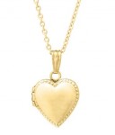 14K GOLD FILLED HEART LOCKET