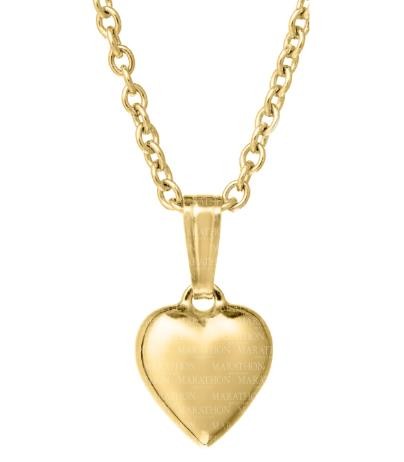 14K GOLD FILLED HEART PENDANT