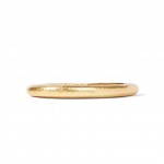 JULIE VOS CATALINA HINGE BANGLE GOLD PLATE BRACELET