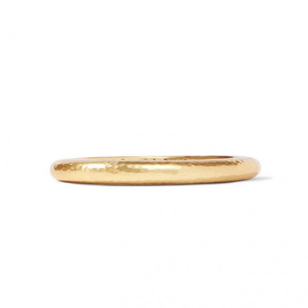 JULIE VOS CATALINA HINGE BANGLE GOLD PLATE BRACELET