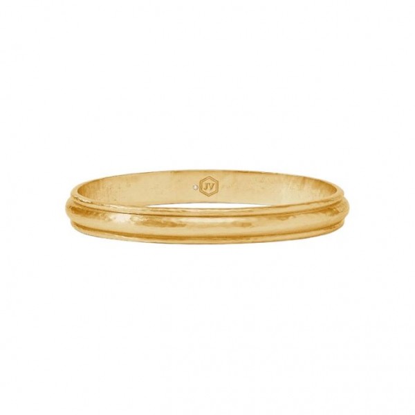 JULIE VOS CIRQUE BANGLE GOLD PLATED BRACELET