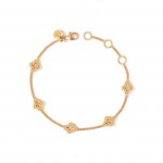 JULIE VOS FLORENTINE GOLD PLATED BRACELET