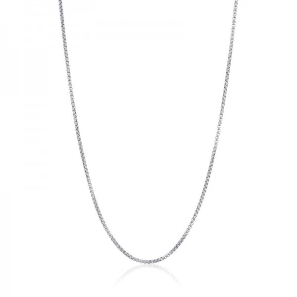 STAINLESS STEEL 22 INCH ROUND BOX CHAIN