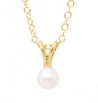 14K GOLD FILLED PEARL PENDANT