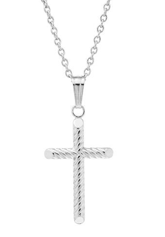 STERLING SILVER CROSS NECKLACE