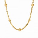 JULIE VOS CIRQUE STATION GOLD PLATED NECKLACE