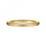 14K YELLOW GOLD WEDDING BAND