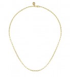 14K YELLOW GOLD 17 INCH PAPERCLIP CHAIN