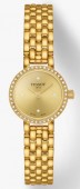 Tissot Lovely Watch Yellow Plate with Diamond Bezel and 19.5mm Dial