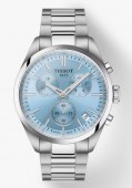 Tissot PR100 Chronograph with Ice Blue 40mm Dial