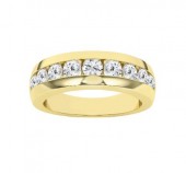 LAB GROWN DIAMOND 14K YELLOW GOLD GENTLEMEN