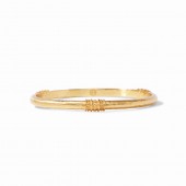 JULIE VOS  CATALINA BANGLE MEDIUM GOLD PLATED BRACELET