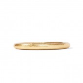 JULIE VOS CATALINA HINGE BANGLE GOLD PLATE BRACELET