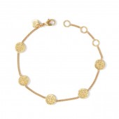 JULIE VOS VALENCIA GOLD PLATED BRACELET