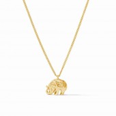 JULIE VOS  ELEPHANT GOLD PLATED NECKLACE