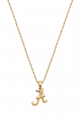 GOLD PLATED ALABAMA A NECKLACE