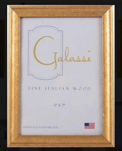 4x6 Gold Galassi Frame