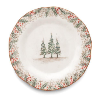 Natale Salad/Dessert Plate