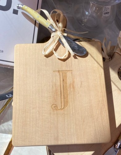 J Letter Board with Spreader