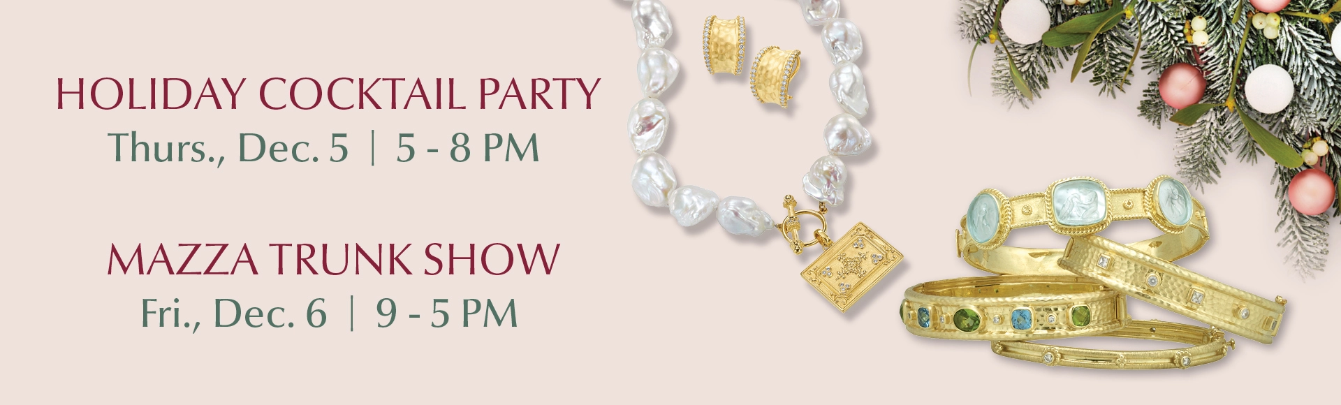 Mazza Trunk Show/Open House